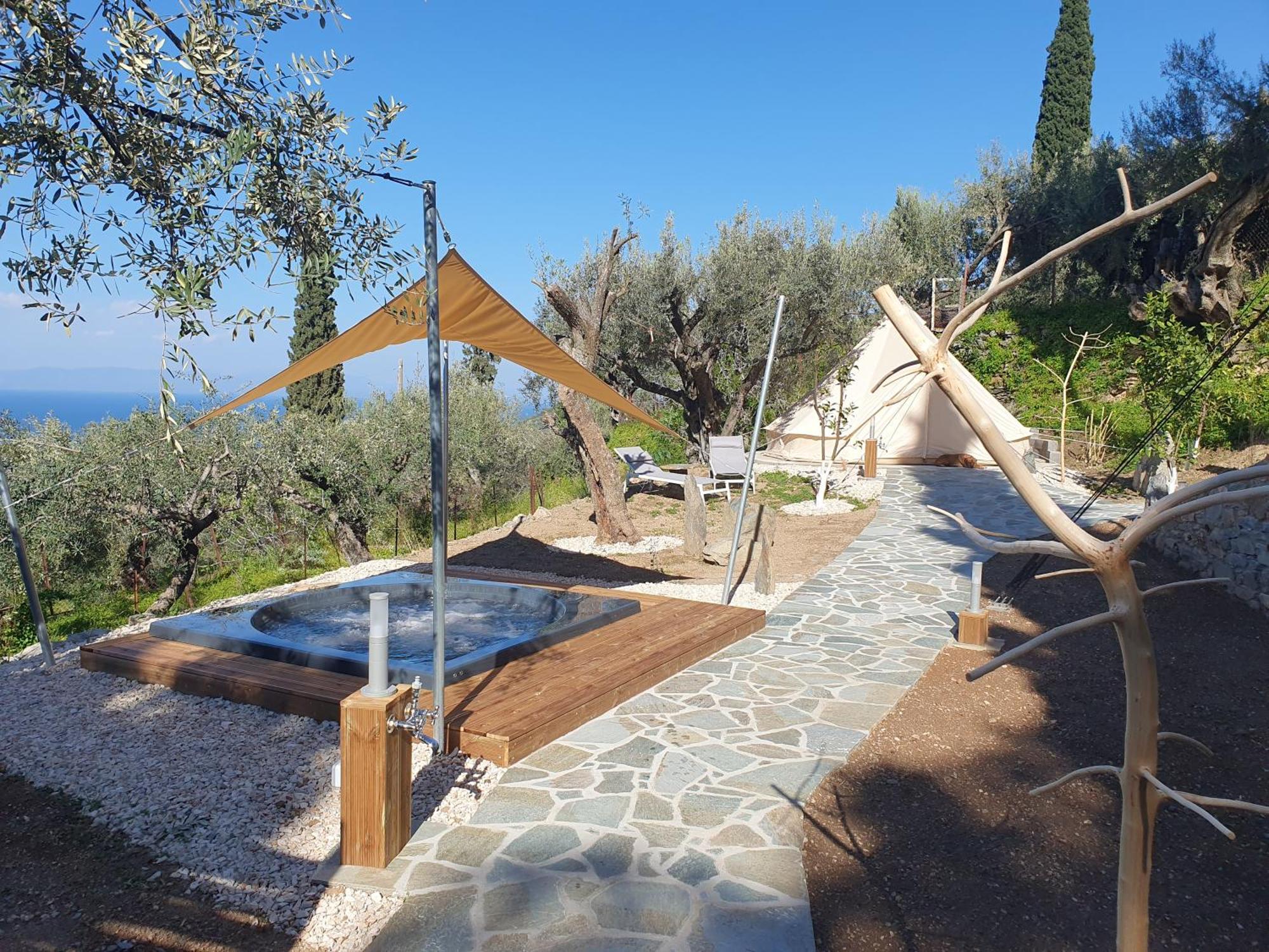 Tirós Studios Kyparissi & Spa מראה חיצוני תמונה